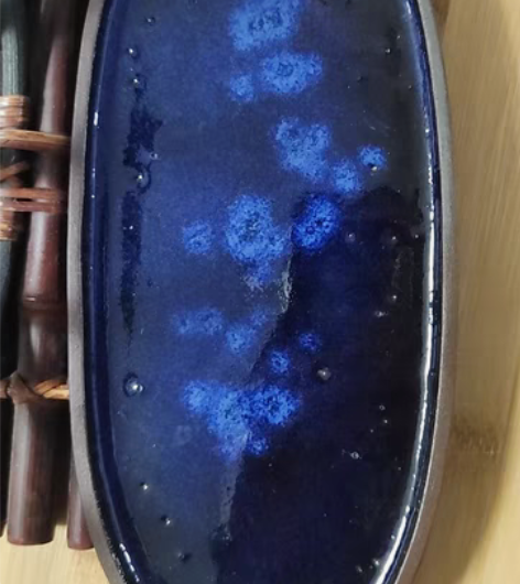 包邮日本回流，天目釉花盆，全新，26?12...