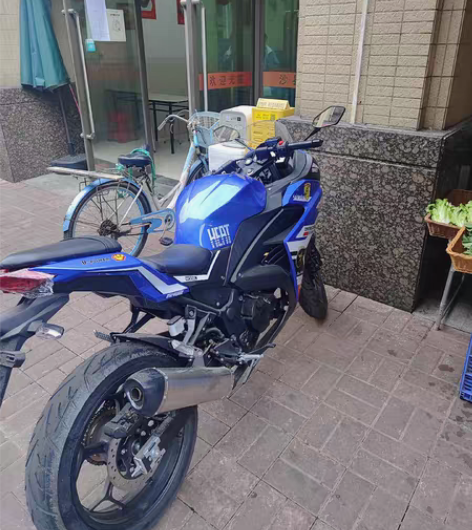 大力机车趴赛500公里不到准新车,应年后不...