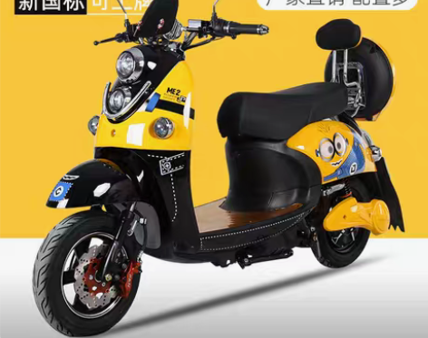 转卖时尚小龟王电动车电瓶车新国标踏板电摩4...