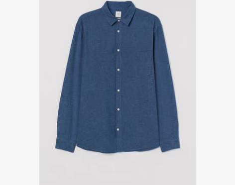 转卖H##amp；amp；M 男士衬衫牛仔...