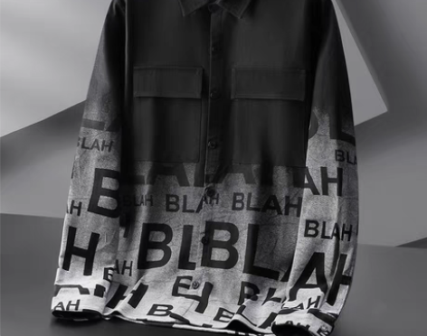 转卖大码男加绒加厚长袖衬衫潮胖青年加肥加大...