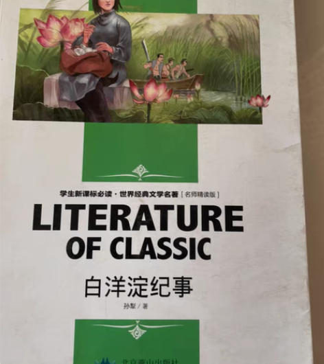 白洋淀纪事，几乎全新 感兴趣的话点“我想要...