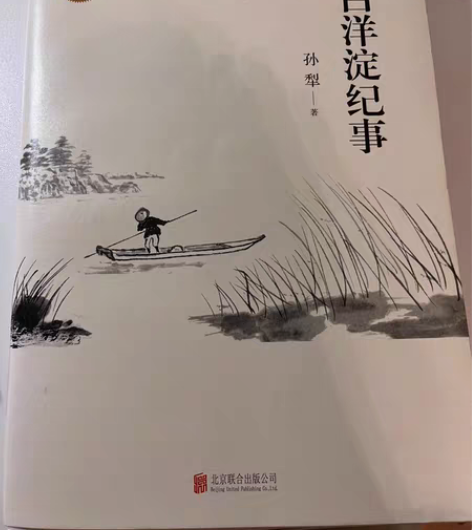 必读书目《白洋淀纪事》封皮有一点点褶皱里面...
