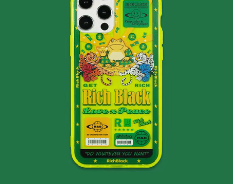 转卖RichBlack原创设计好运发财蛙荧...