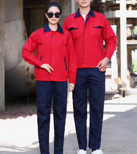 包邮帆布工作服劳保服套装长袖 58一套！颜...