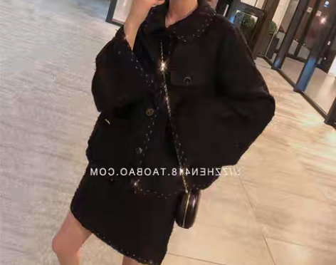 转卖秋季新款网红小香风套装女粗花呢外套+A...