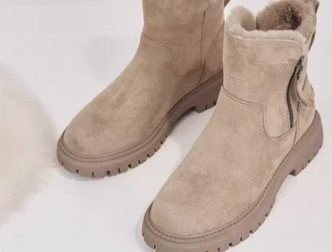 包邮正品花花公子雪地靴女靴37码 有交易记...