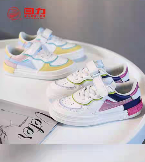 包邮【回力】童鞋时尚帆布鞋小白鞋男童女童运...