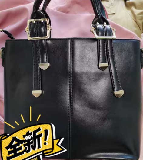 包邮全新黑色闲置手提包，女士背包未使用 感...