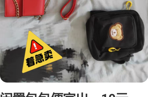闲置包包便宜出,10元一个或者购衣服满百可...