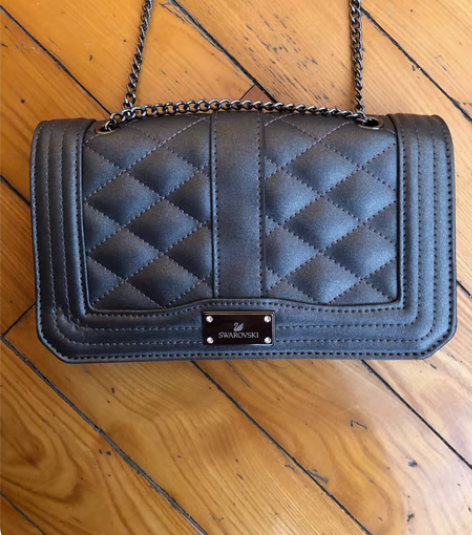 包邮全新施华洛世奇包，pu，20×12规格...