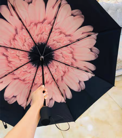 太阳伞 全新 人间富贵花 贵气十足  超美...