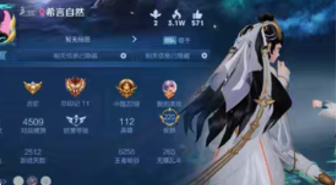 王者荣耀  180区天鹅之梦 没有荣耀水晶...