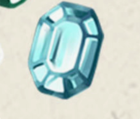 包邮出奥比岛手游道具 海蓝宝石40个 珍珠...