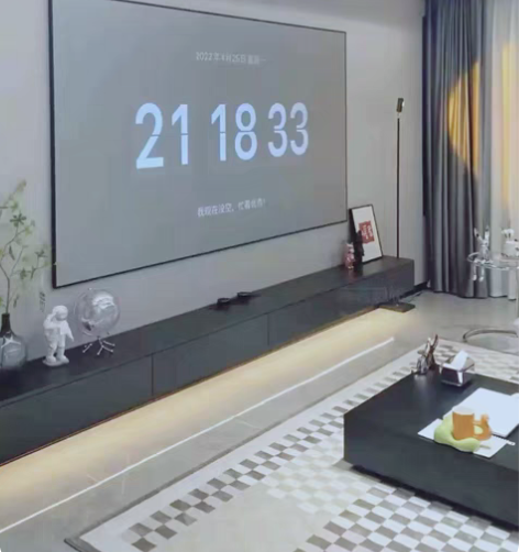 包邮白菜价！2022新款投影仪家用4k超高...