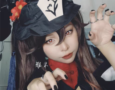 包邮原神胡桃大全套，衣服配饰假发 衣服在学...