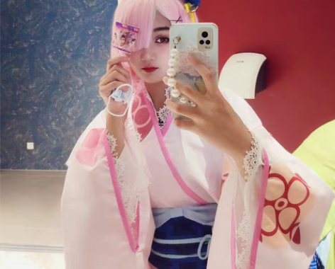 可小刀急出！三分妄想家拉姆和服 仅穿过一次...