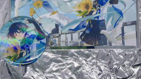 包邮原神周边 散兵 流浪者 同人 色纸 吧...