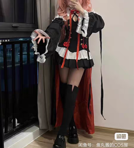 鱼丸酱cos服克鲁鲁全新未拆因为校园祭取消...