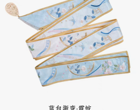 转卖重回汉唐画颜卿宋制三件套汉服女中国风原...