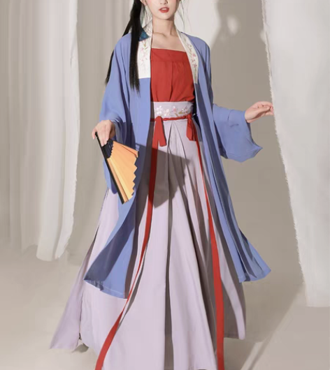 转卖东月棠【清风笺】原创宋制汉服三件套春夏...