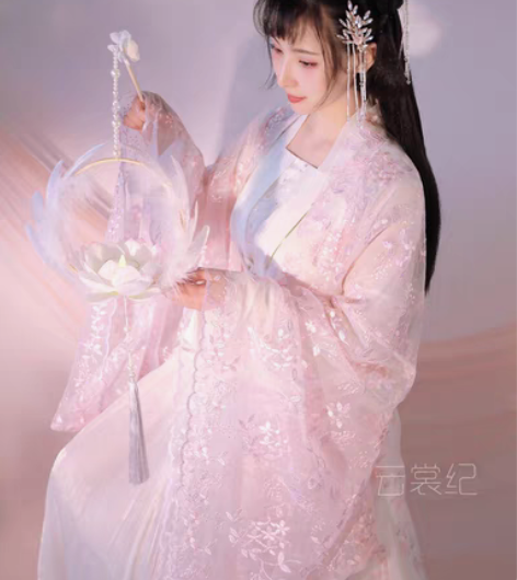 包邮【东月棠】春樱绣花大袖衫单拍 仙裙 仅...