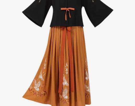 包邮徐娇织羽集赤阳子汉元素女仙鹤刺绣秋冬新...