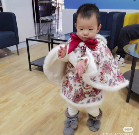 包邮手作liberty宝宝拜年服套装 图片...