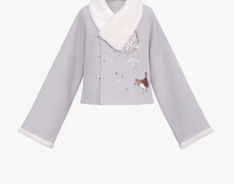 转卖徐娇织羽集花下有期外套女半身裙改良汉服...