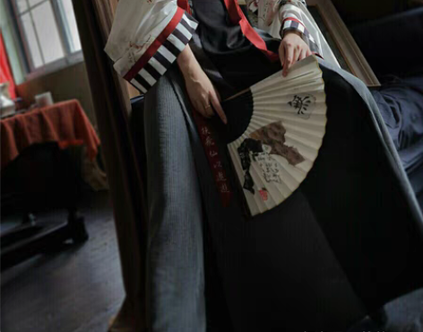 包邮徐娇织羽集【打翻废纸篓 】汉服女晋制秋...