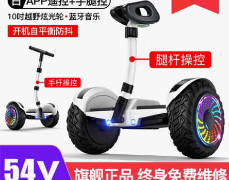 转卖领奥官方旗舰店2022新款电动平衡车腿...