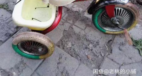 包邮几十年前的儿童自行车，影视道具， 老物...