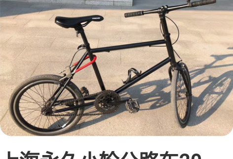 上海永久小轮公路车20寸，2021年夏天购...