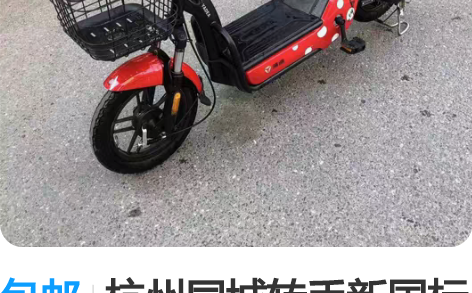 包邮杭州同城转手新国标二手电动车，黄牌都上...