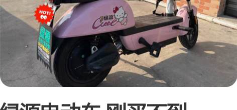 绿源电动车 刚买不到一年,(好像是22年4...