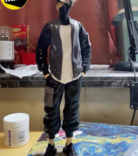 包邮火影忍者 潮牌卡卡西 优质版超大33c...