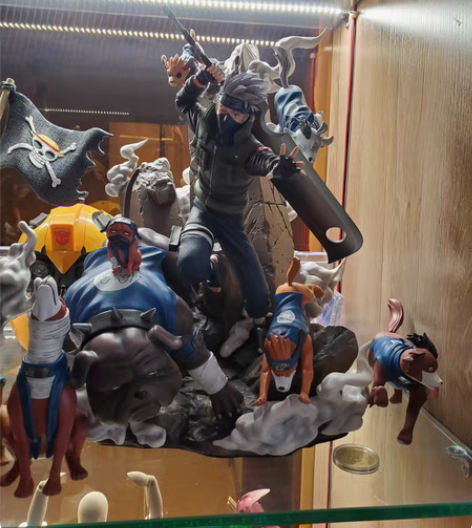 大壁虎卡卡西，全配无损，品相完美，一直玻璃...