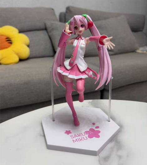 正版手办 初音未来 樱花 ,无外包装,无破...