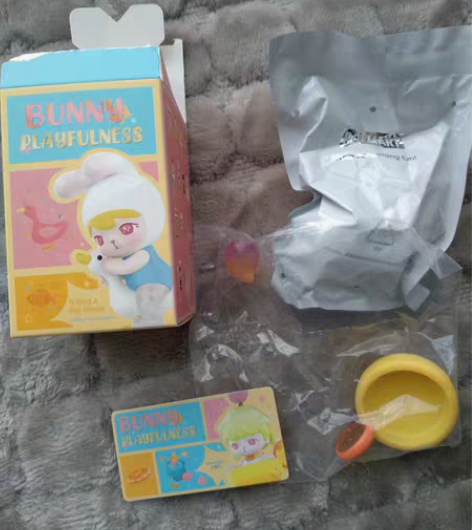 包邮泡泡玛特bunny童心系列——小桔灯，...