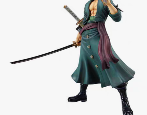 转卖海贼王索隆手办可动，有底座 ZERO佐...