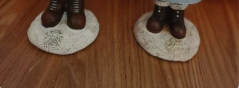 包邮台资树脂男孩女孩一对。微笑无瑕的脸看着...