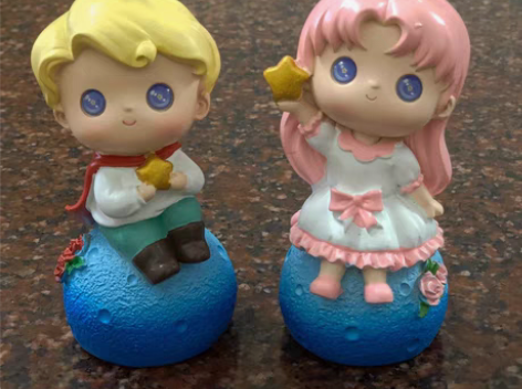 包邮小王子星球小公主人偶ins少女心可爱桌...