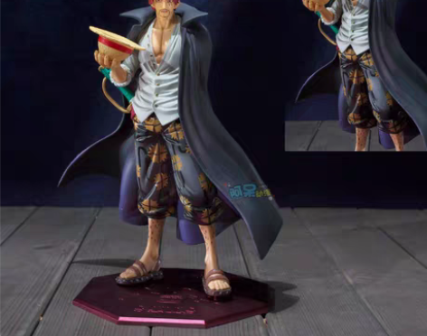 转卖海贼强大战力，四皇海军鹰眼香克斯手办 ...