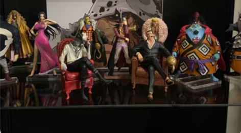 展示不出.展示.一套很早期的海贼王.需然是...