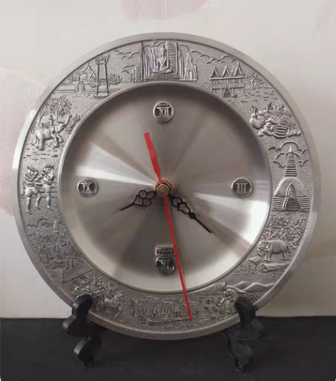 包邮泰国东方牌锡器工艺品泰国风情浮雕纯锡锡...