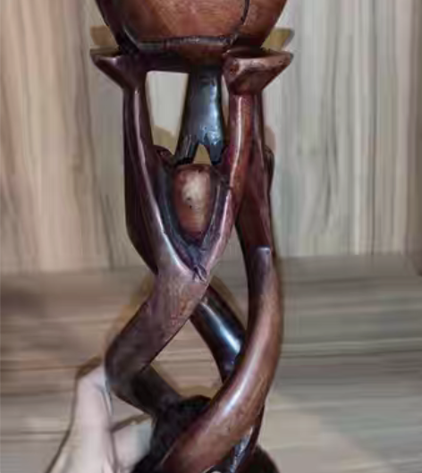 包邮手工艺术品红木实木雕刻塑摆件收藏品客厅...