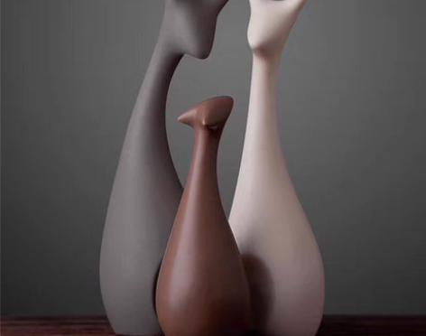 包邮北欧轻奢现代酒柜装饰品摆件客厅房间电视...