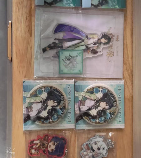 出 魈 厚亚克力麻将 官方吧唧 都是h捆来...