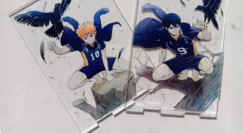 包邮【出】艾尔文歌舞伎立牌 如图，是拼媒，...