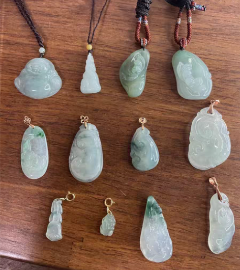 包邮全是自己买的,买多了喜欢的来吧 翡翠吊...